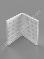 DISPLAY BOOK FOR 110 TIPS, 25x25x3 cm, White Matt